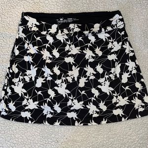 Tranquility floral print tennis skirt.
